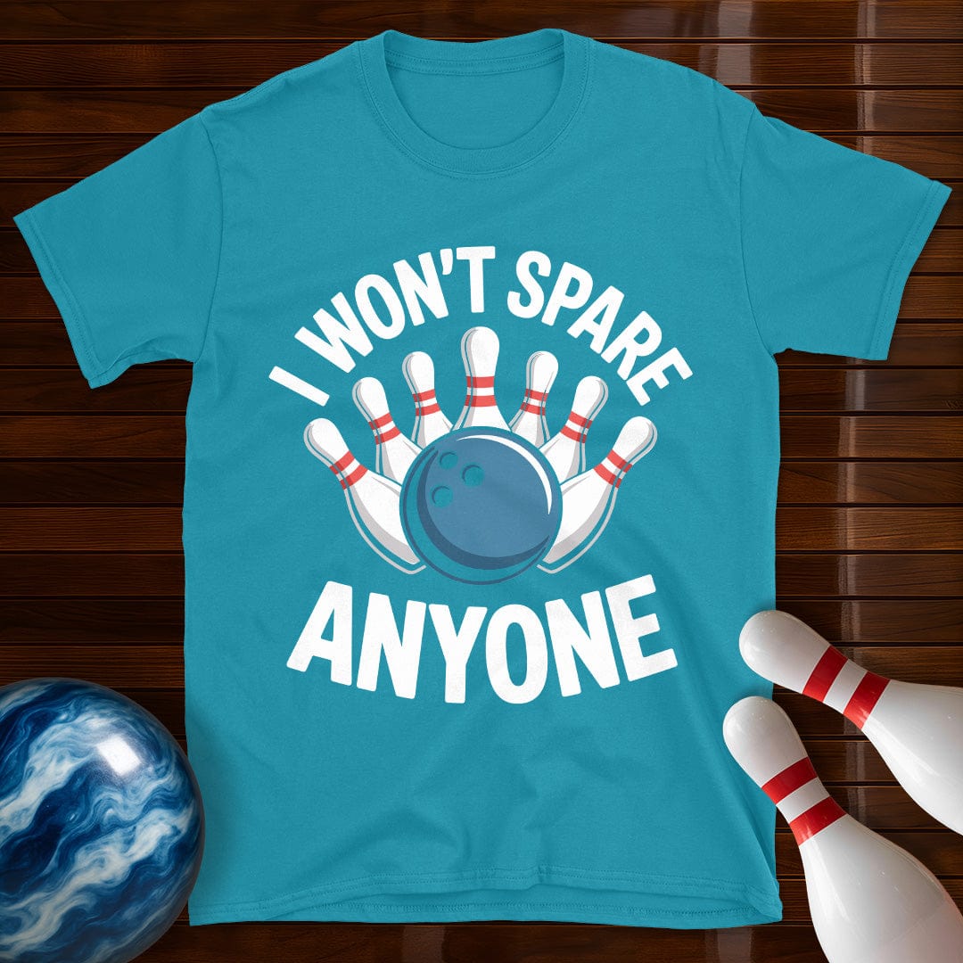 I Won't Spare Anyone Bowling Shirt