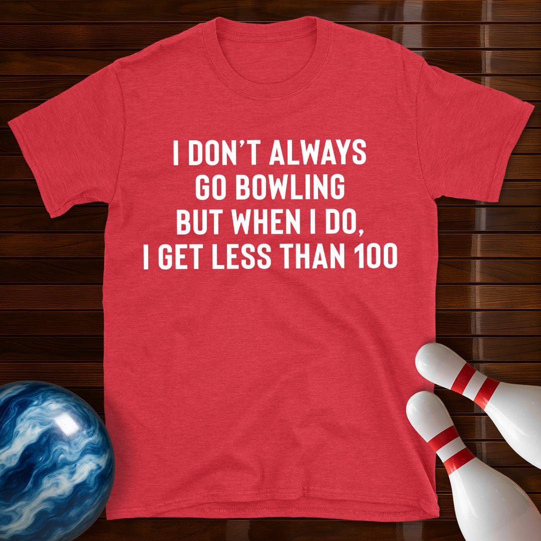 Less Than 100 Bowling T-Shirt