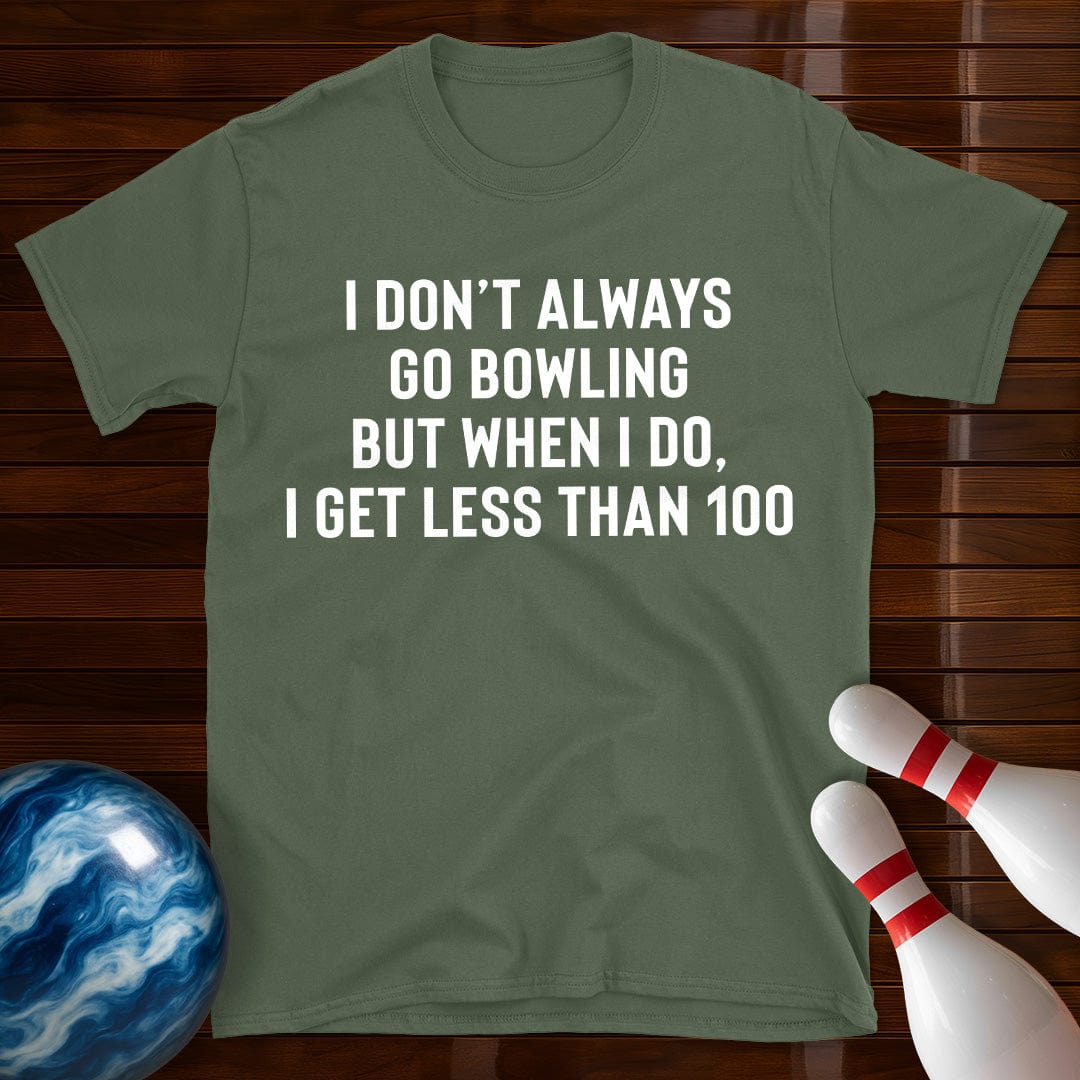 Less Than 100 Bowling T-Shirt