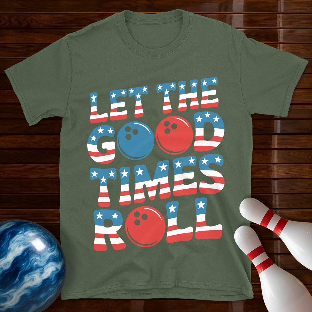 Let The Good Times Roll USA T-Shirt