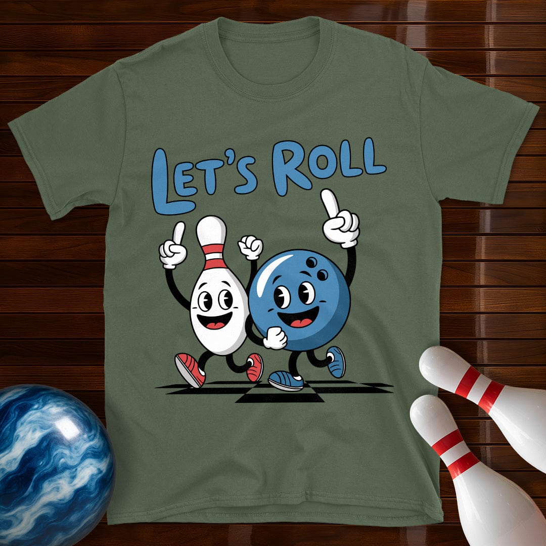 Let's Roll Retro T-Shirt