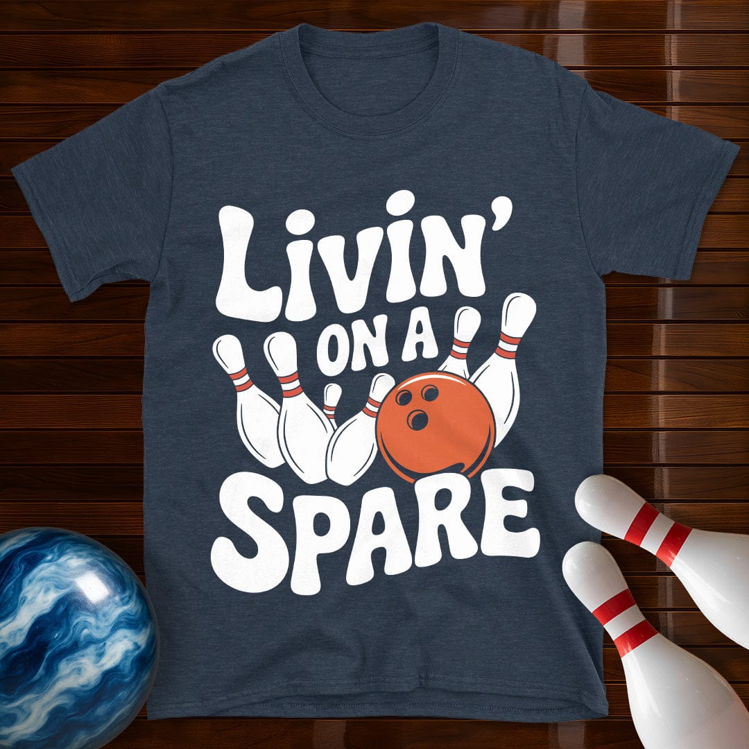 Livin' On A Spare Bowling T-Shirt