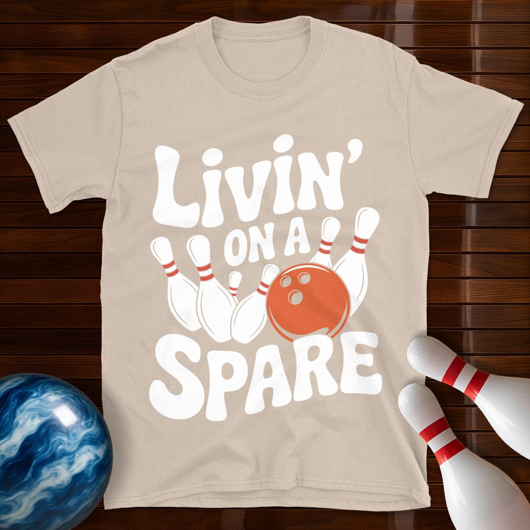 Livin' On A Spare Bowling T-Shirt
