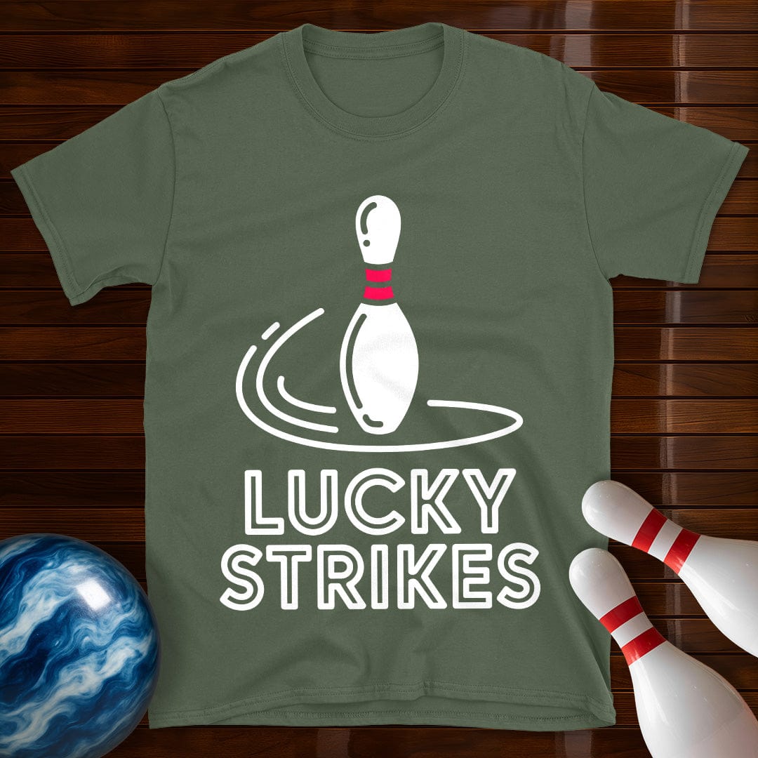 Lucky Strikes Bowling T-Shirt