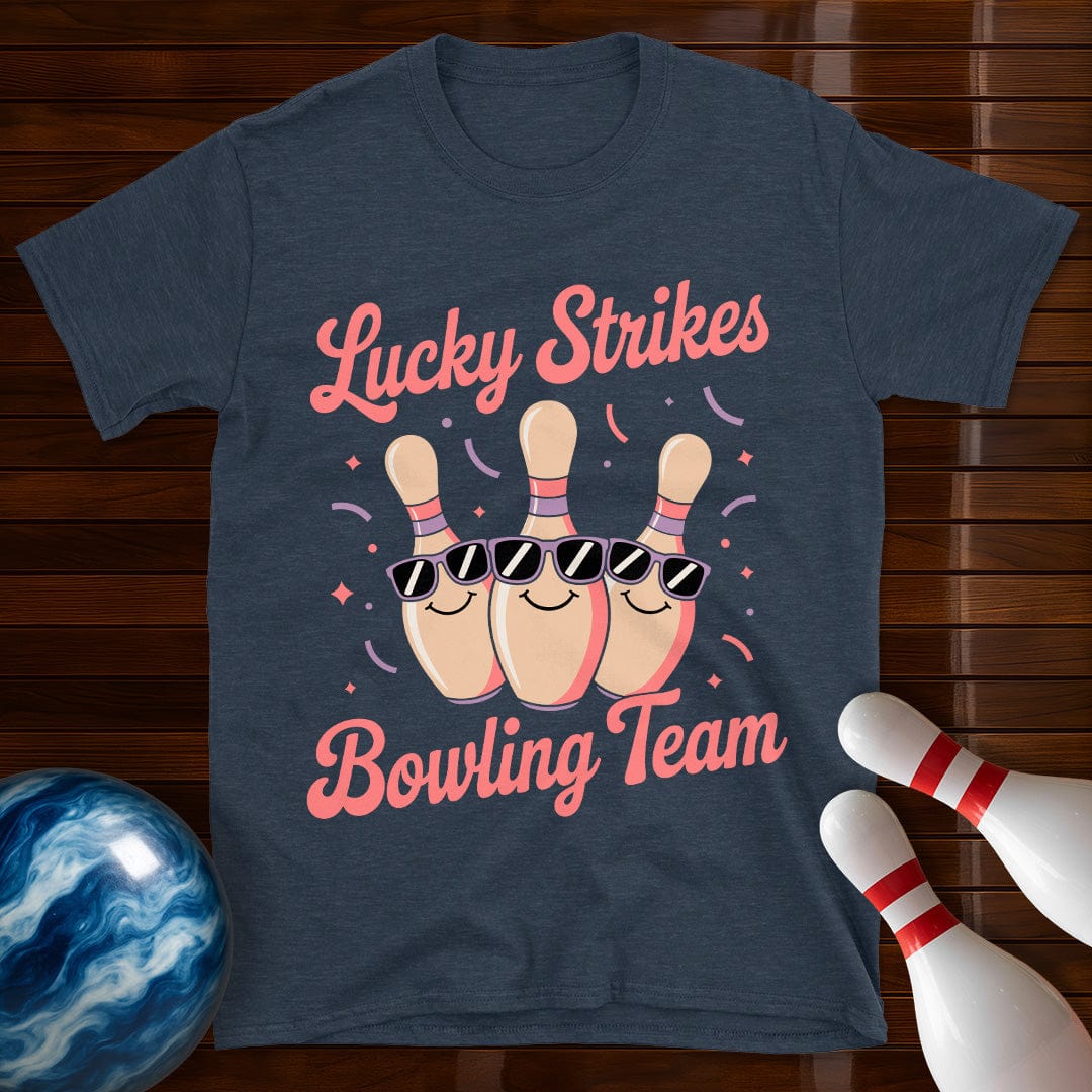 Lucky Strikes Women's Bowling T-Shirt