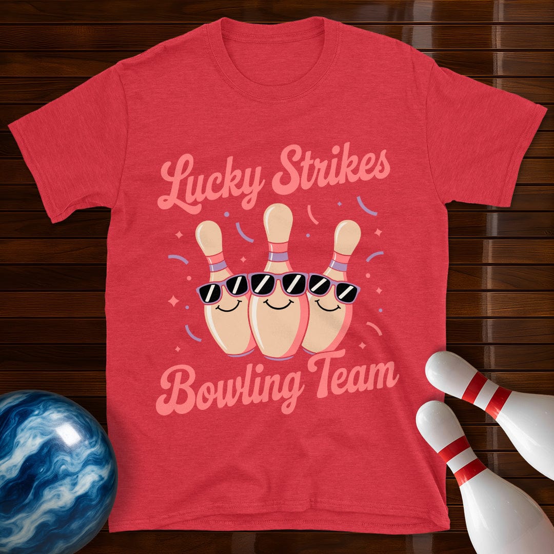 Lucky Strikes Women's Bowling T-Shirt
