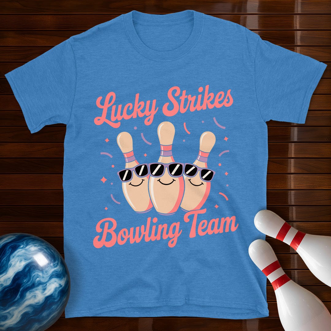 Lucky Strikes Women's Bowling T-Shirt