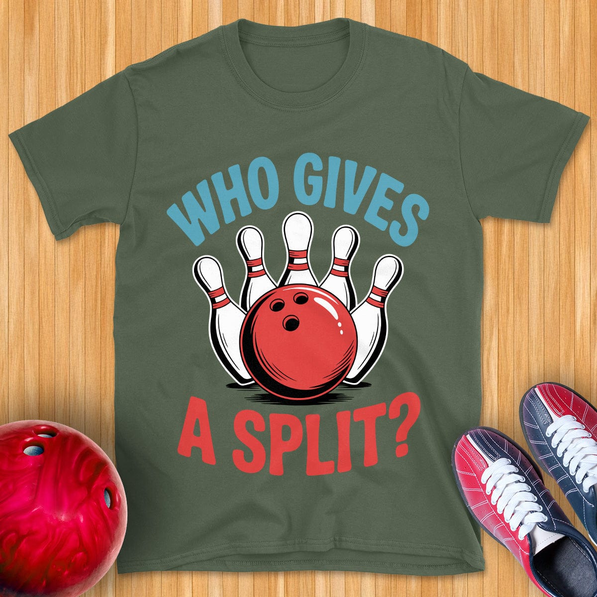 Who Gives A Split T-Shirt
