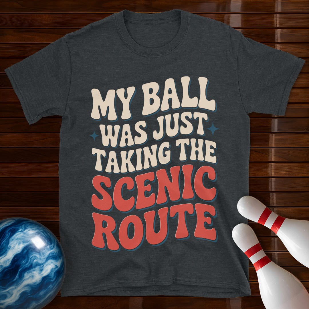 My Ball Was Just Taking The Scenic Route Retro Shirt