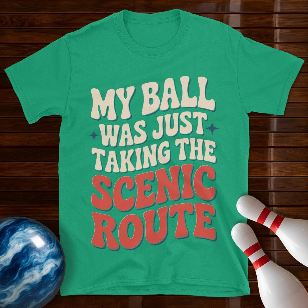 My Ball Was Just Taking The Scenic Route Retro Shirt