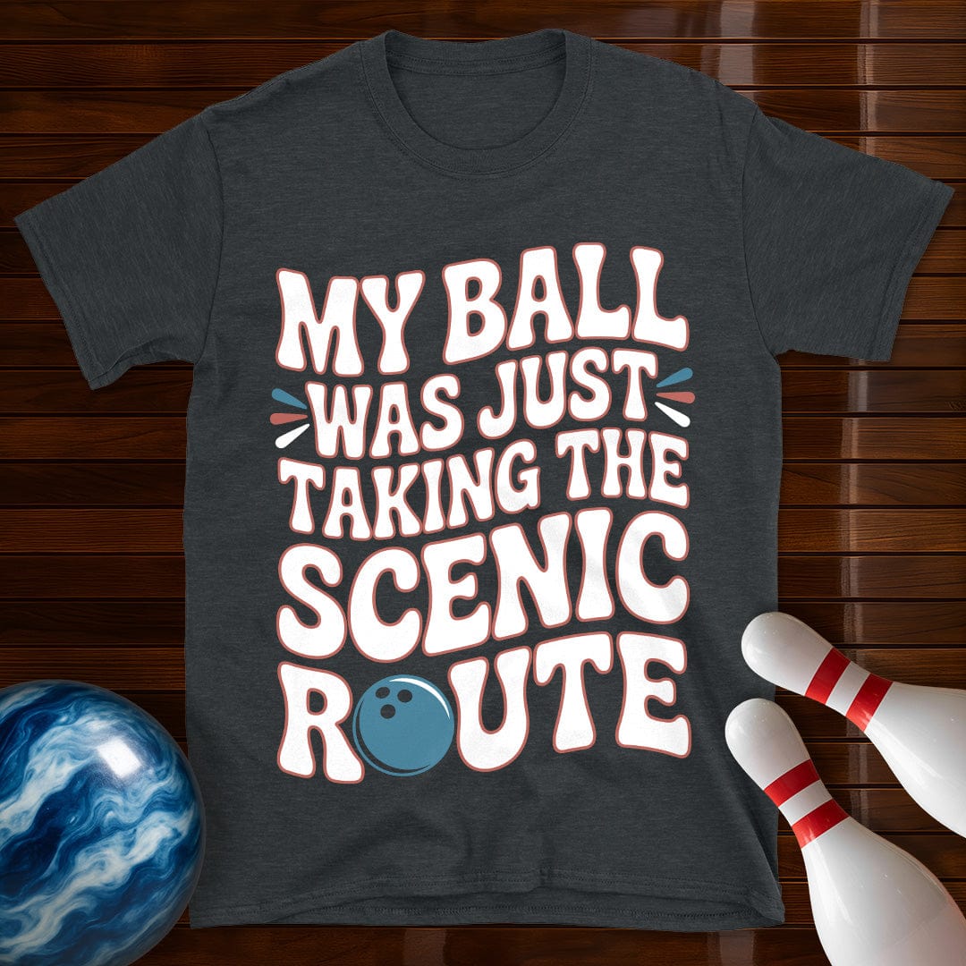 My Ball Was Just Taking The Scenic Route Retro T-Shirt