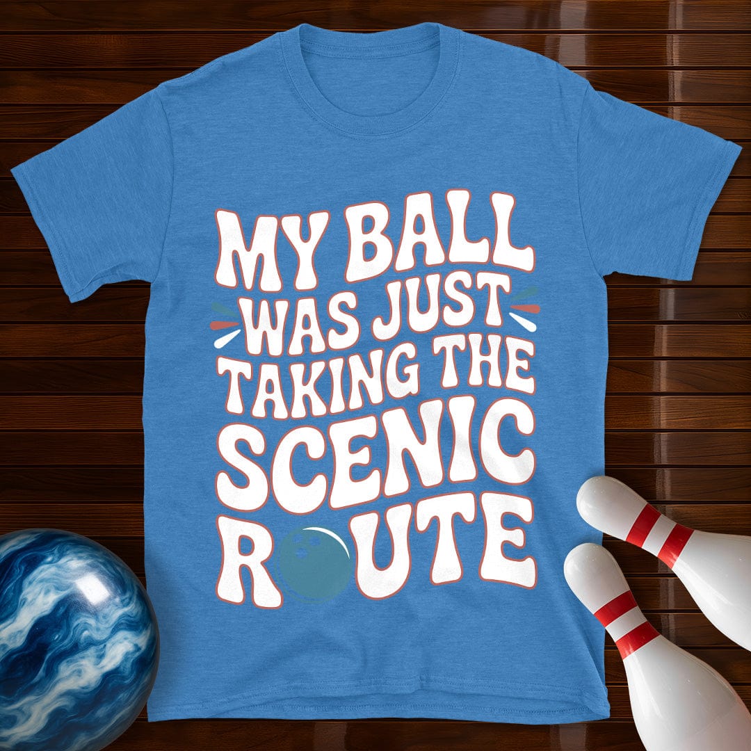 My Ball Was Just Taking The Scenic Route Retro T-Shirt