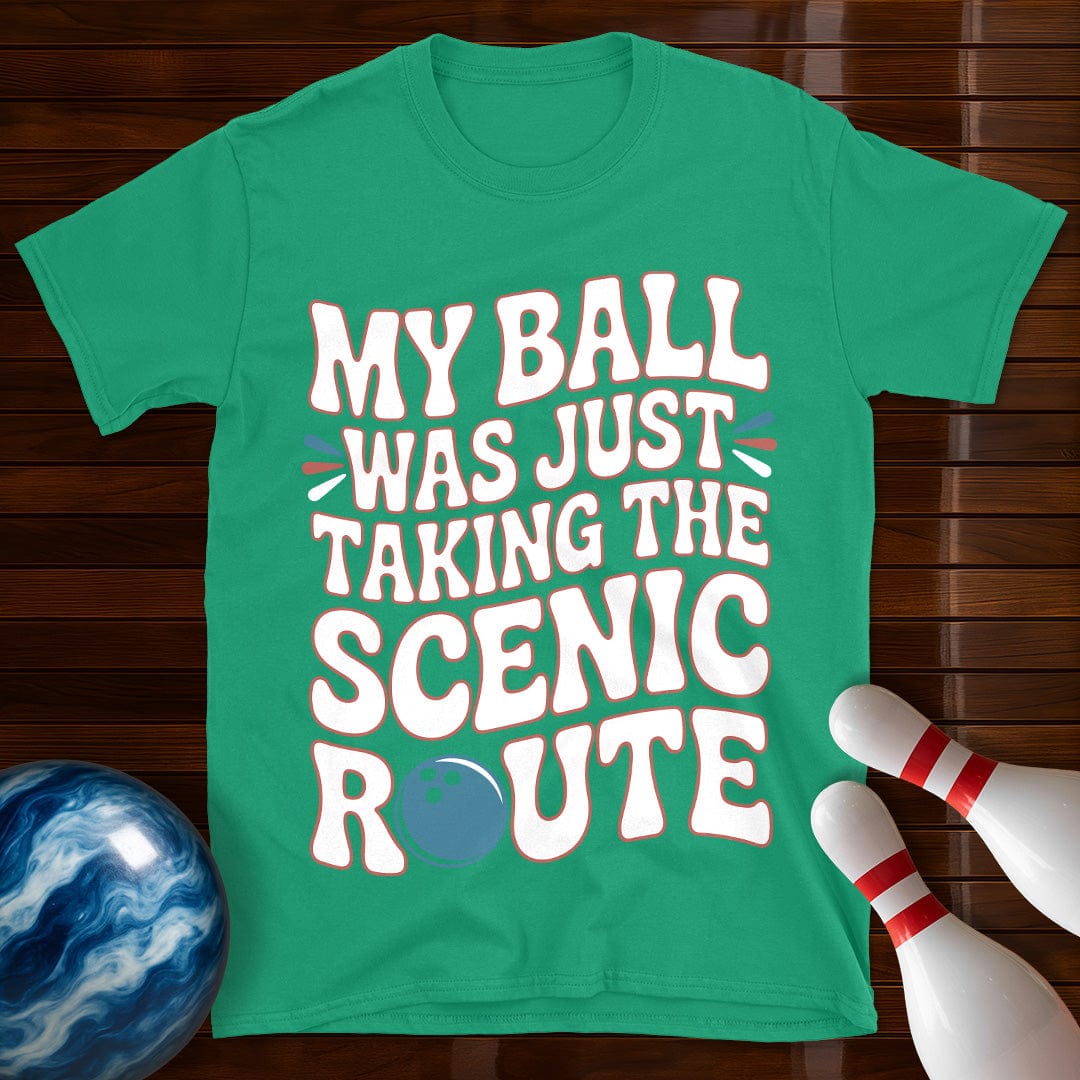 My Ball Was Just Taking The Scenic Route Retro T-Shirt