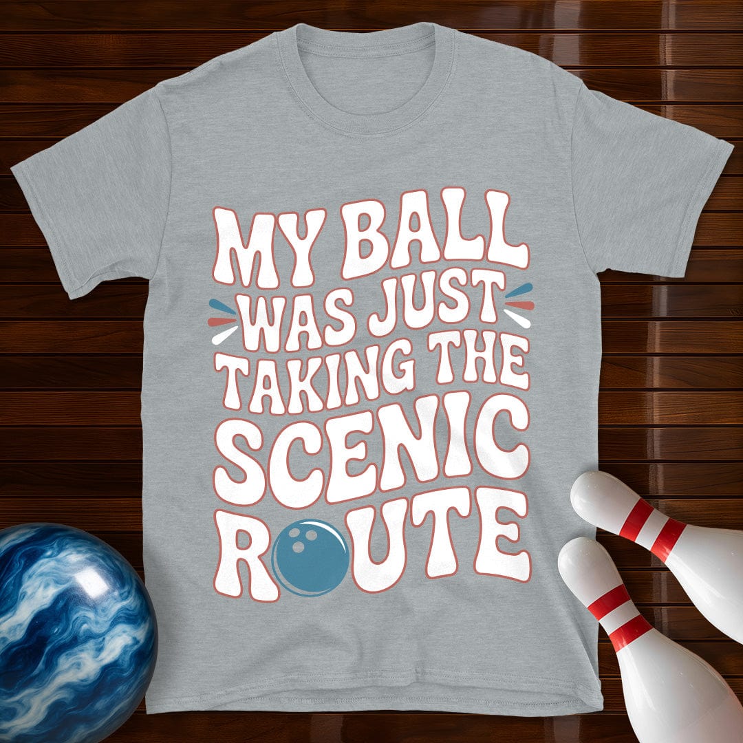 My Ball Was Just Taking The Scenic Route Retro T-Shirt