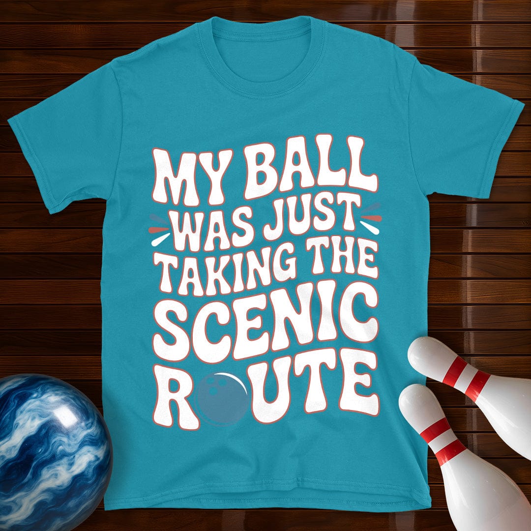 My Ball Was Just Taking The Scenic Route Retro T-Shirt