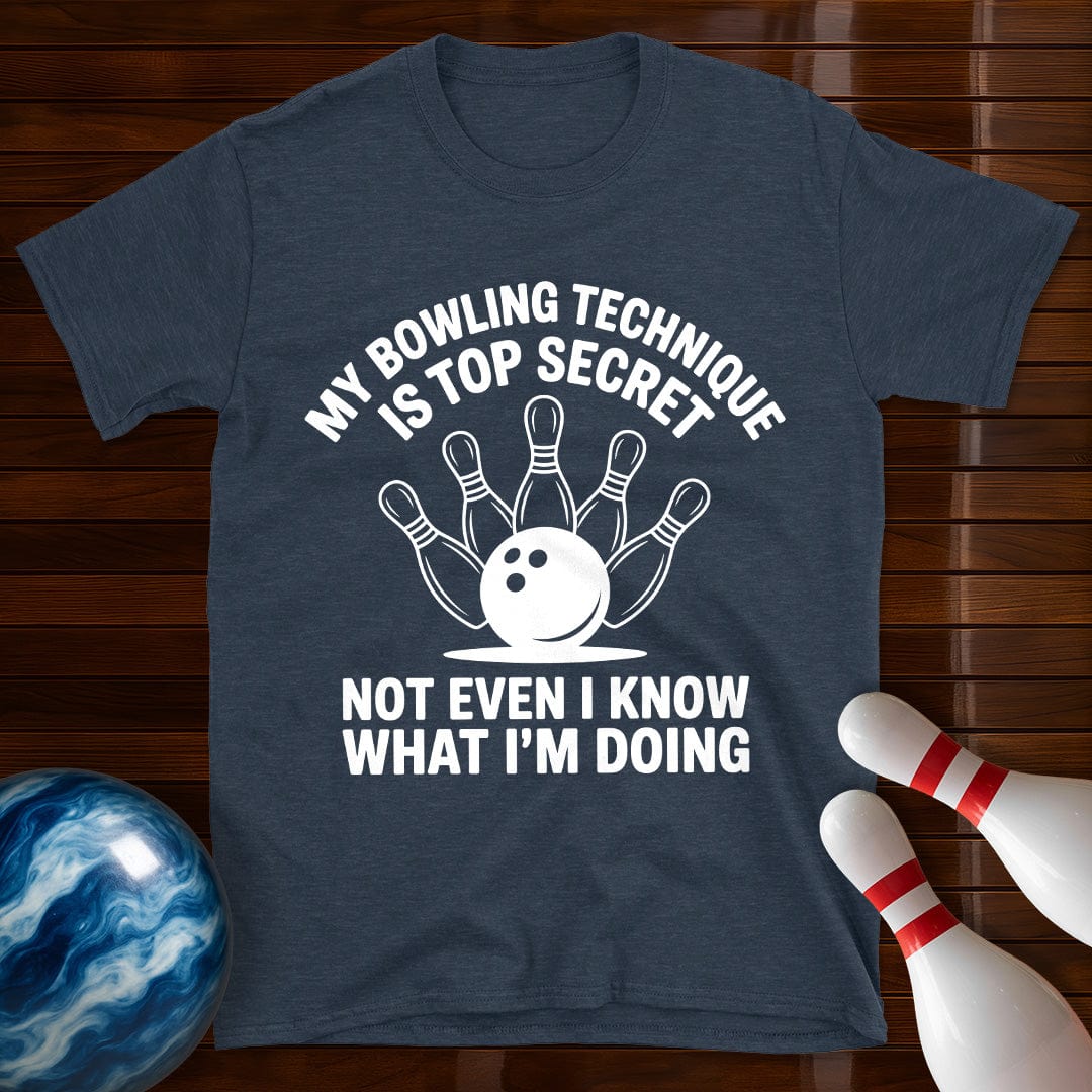 My Bowling Technique Is Top Secret T-Shirt