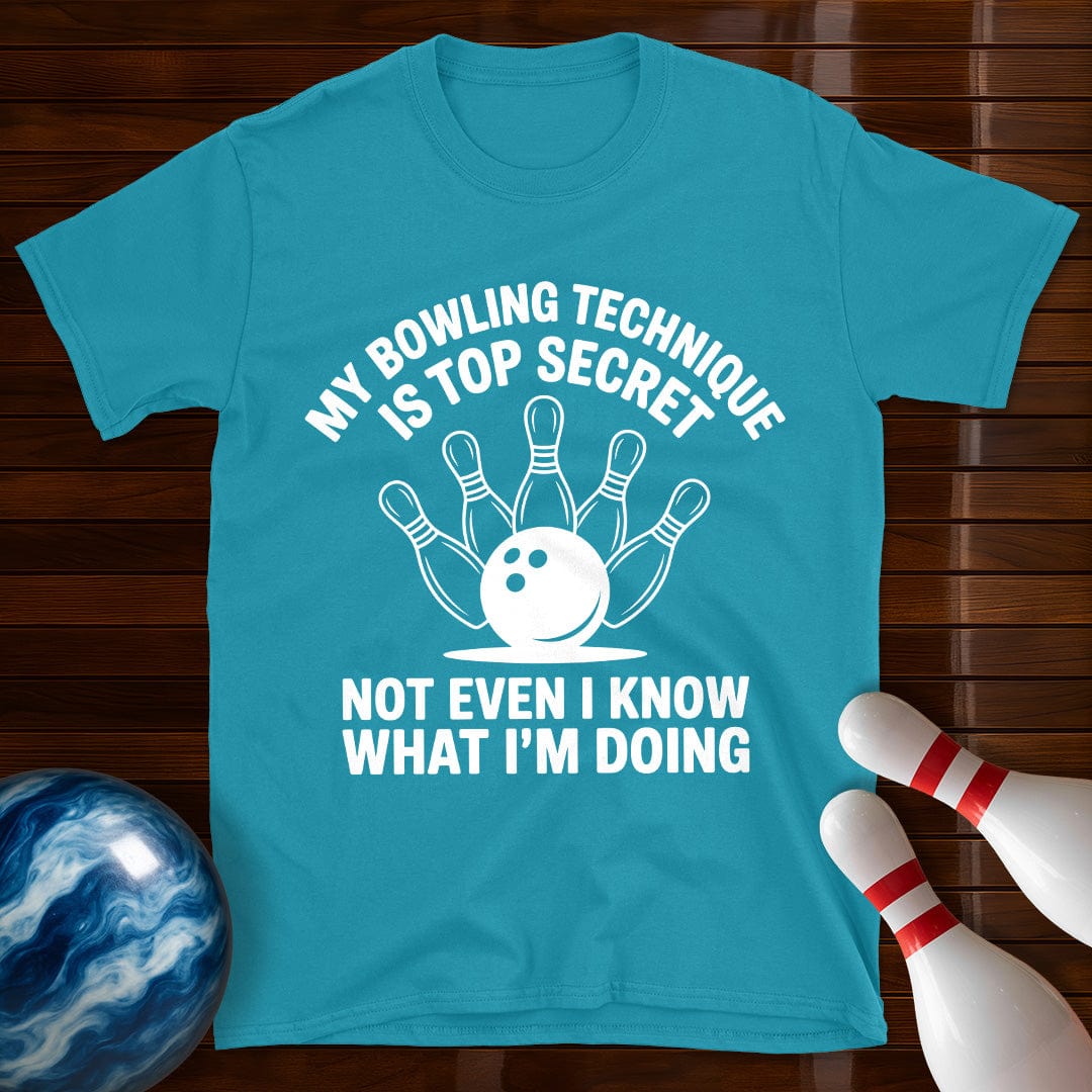 My Bowling Technique Is Top Secret T-Shirt