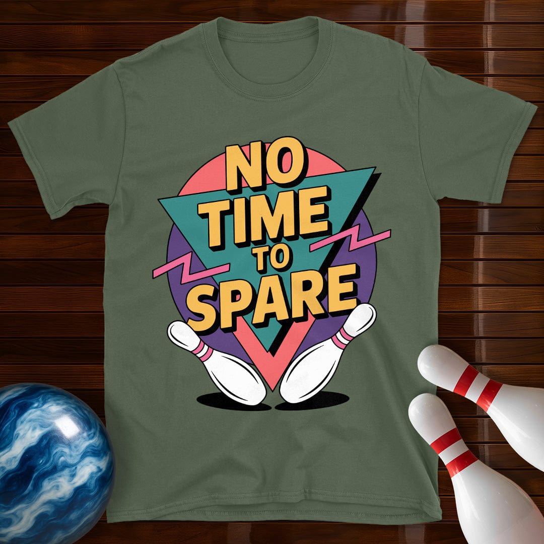 No Time To Spare Vintage Bowling Tee