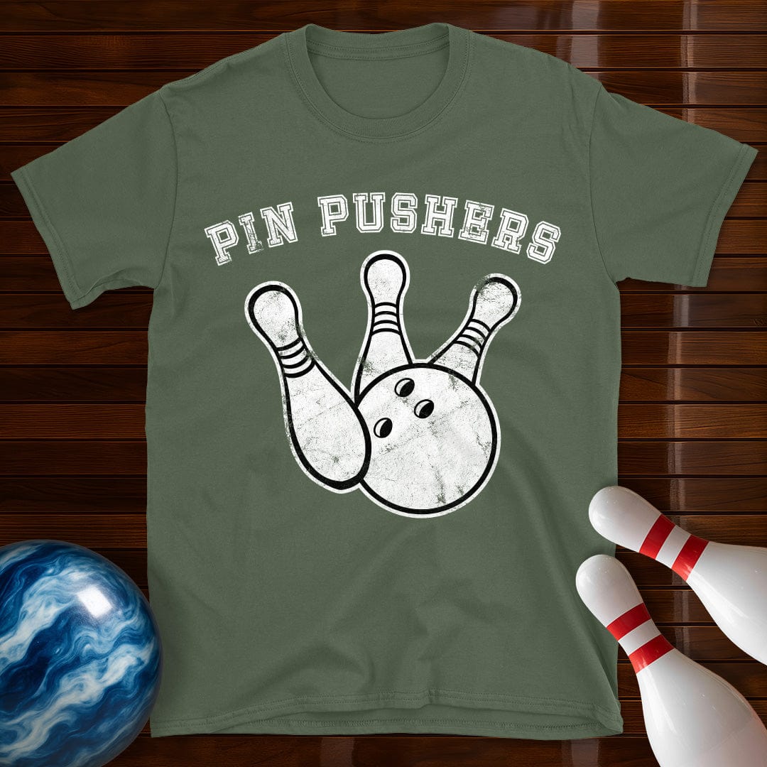 Pin Pushers Bowling T-Shirt