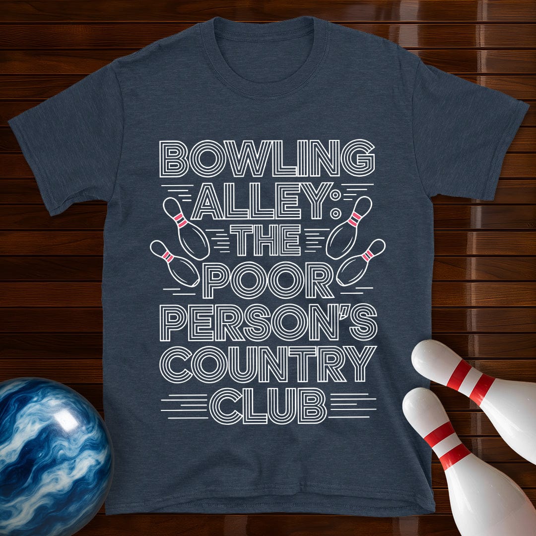 Poor Persons Country Club Bowling T-Shirt