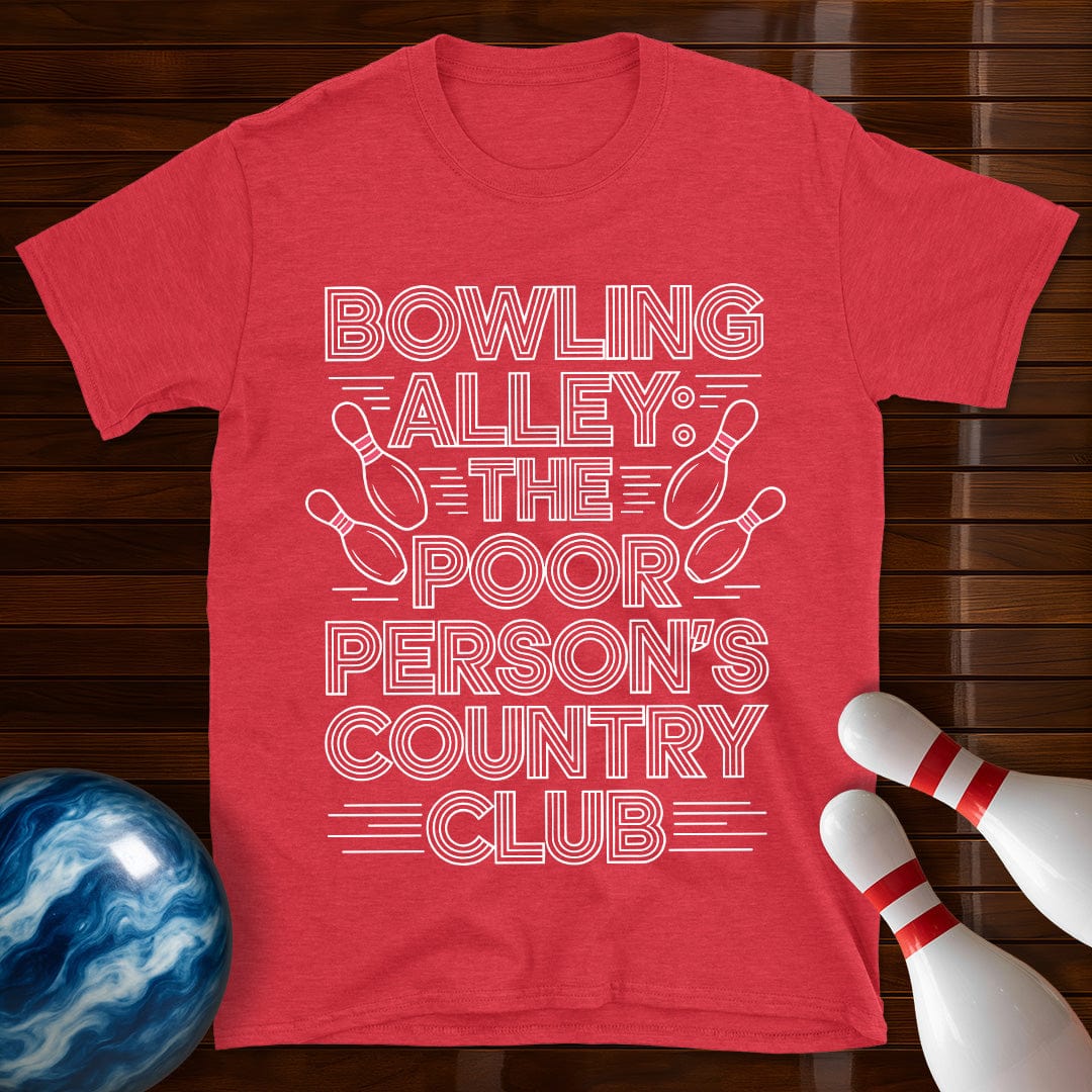 Poor Persons Country Club Bowling T-Shirt