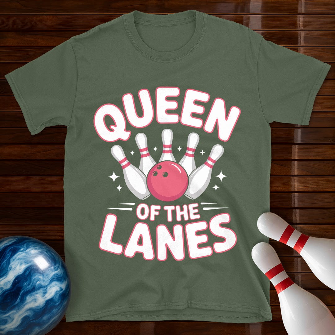 Queen Of The Lanes Bowling Shirt