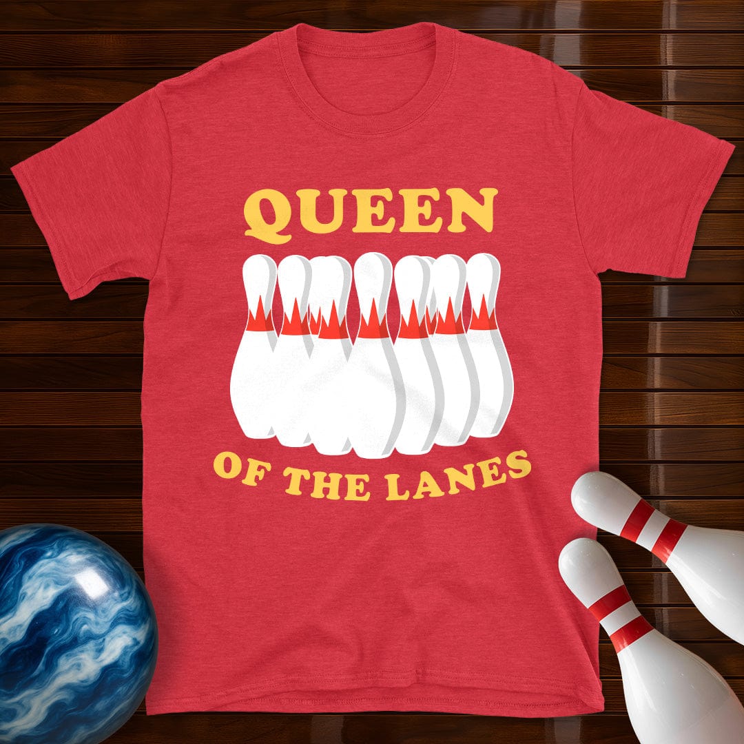 Queen Of The Lanes Bowling T-Shirt