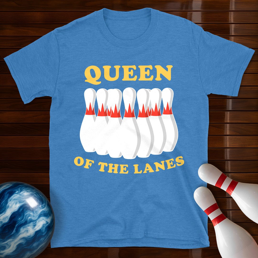 Queen Of The Lanes Bowling T-Shirt