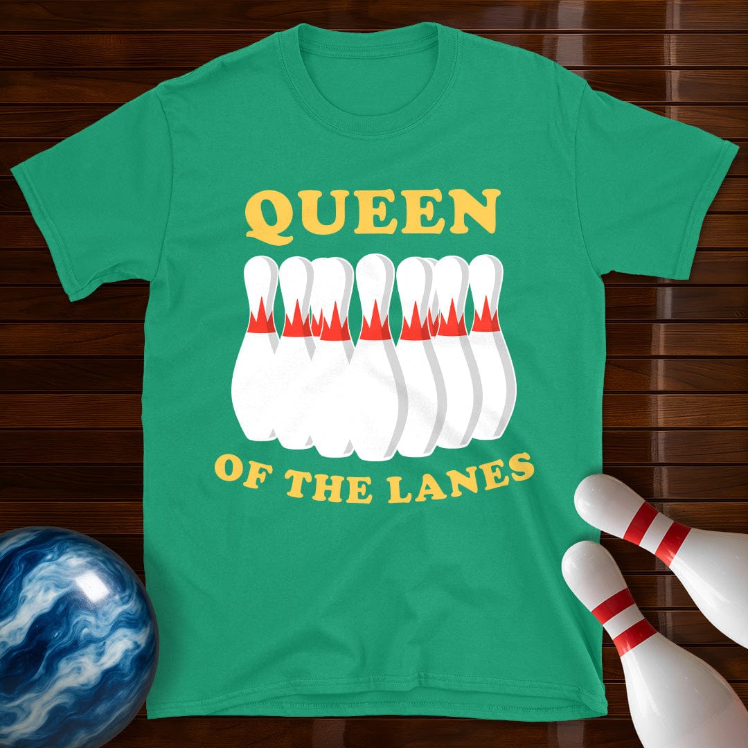 Queen Of The Lanes Bowling T-Shirt