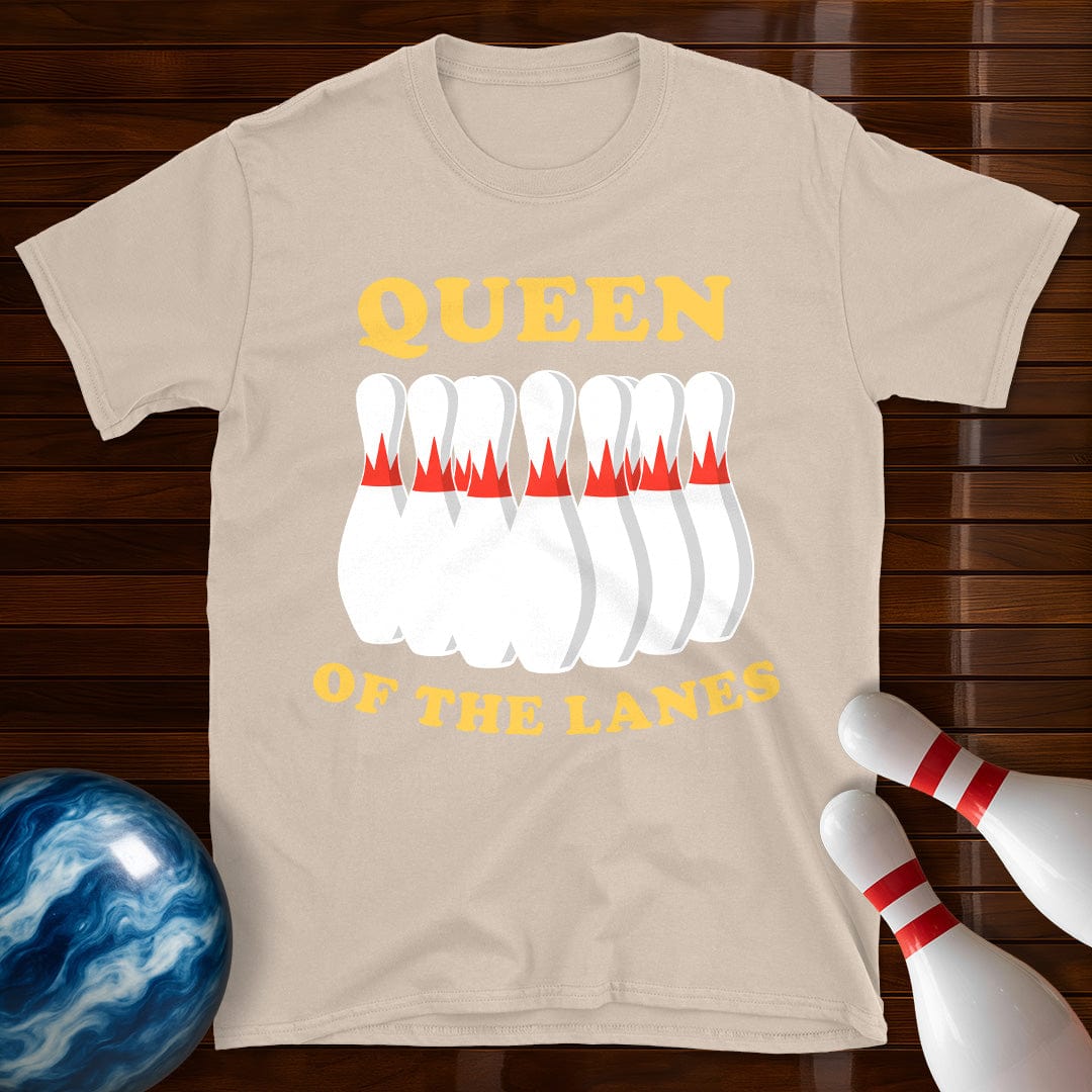 Queen Of The Lanes Bowling T-Shirt