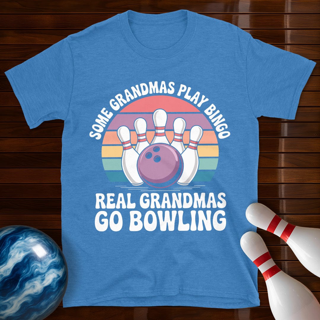 Real Grandmas Go Bowling Shirt