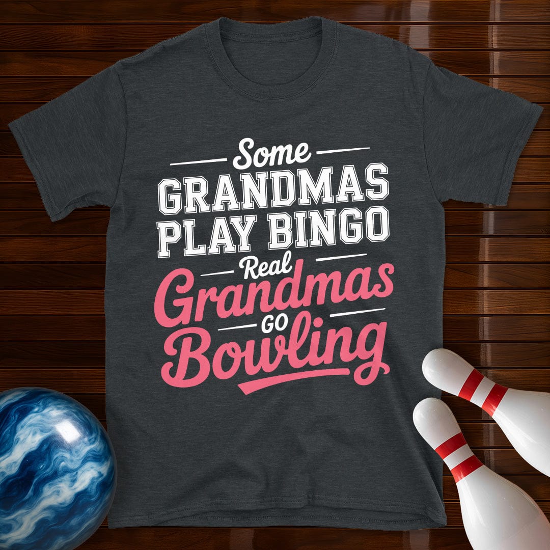 Real Grandmas Go Bowling Tee