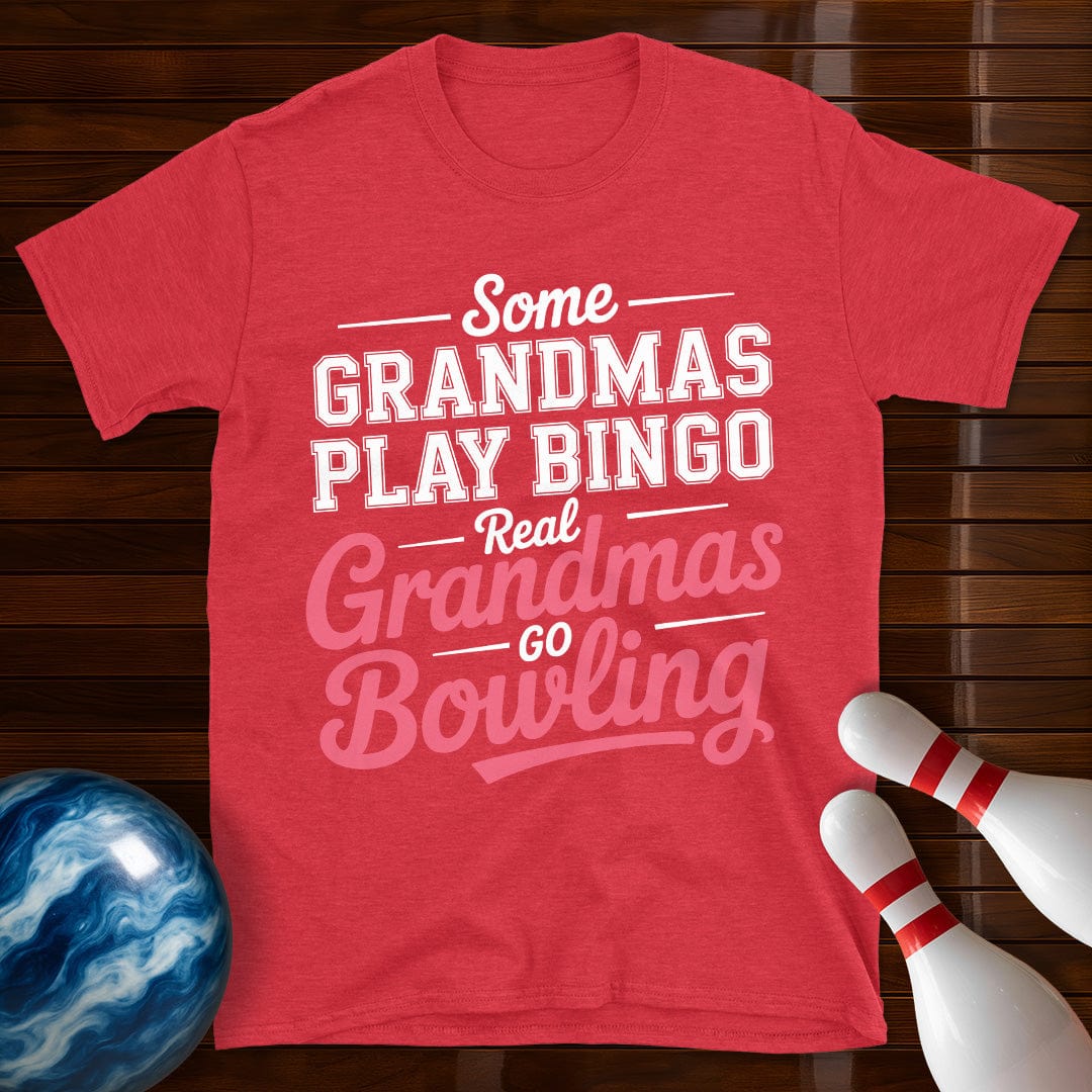 Real Grandmas Go Bowling Tee
