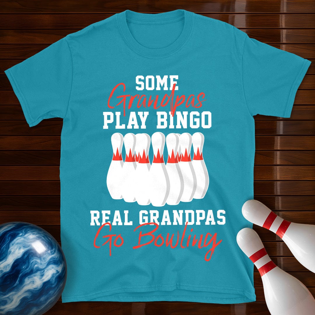 Real Grandpas Go Bowling T-Shirt