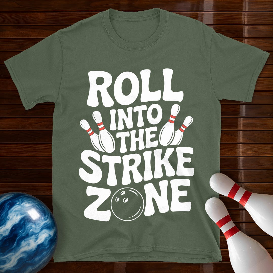 Roll Into The Strike Zone T-Shirt