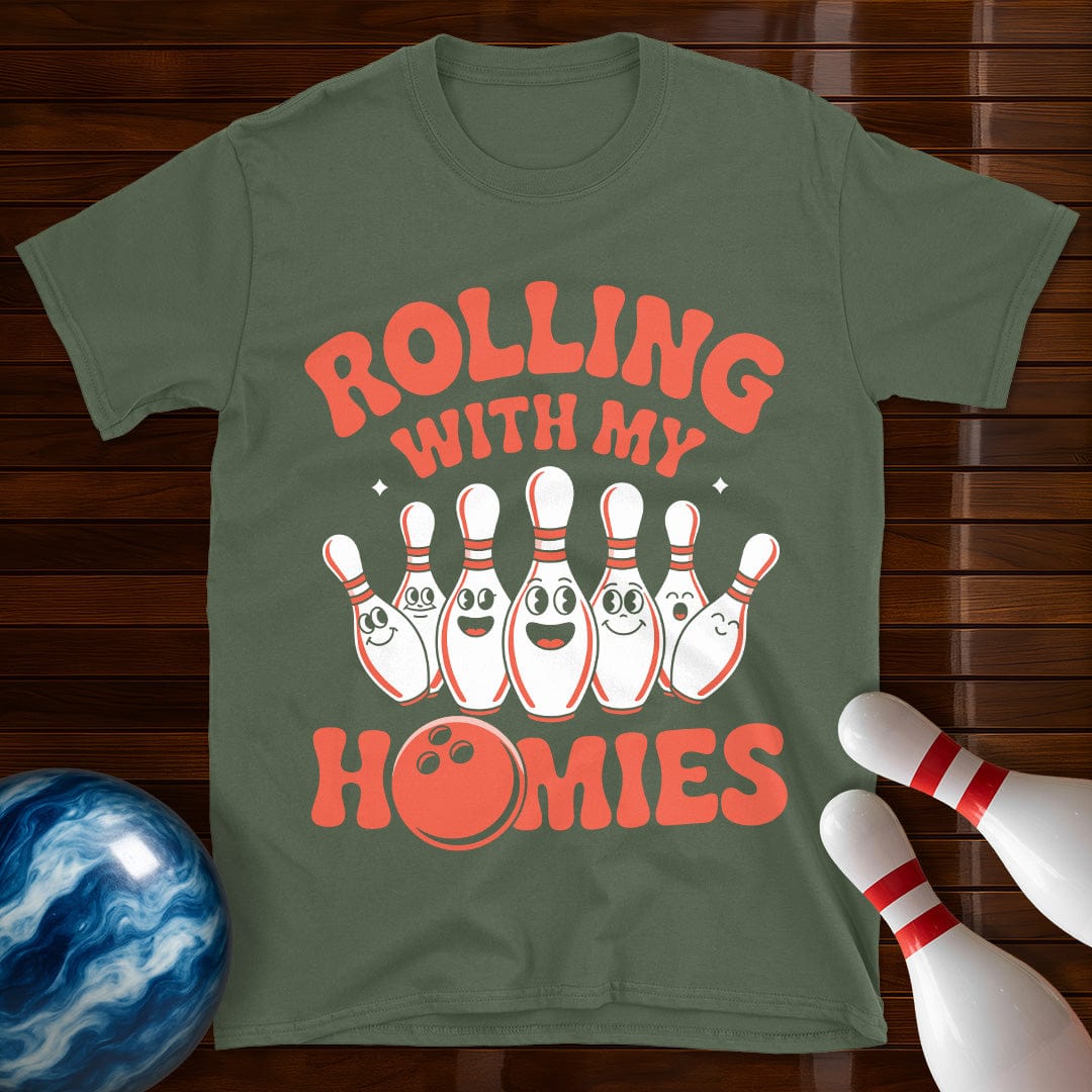 Rolling With My Homies Retro T-Shirt