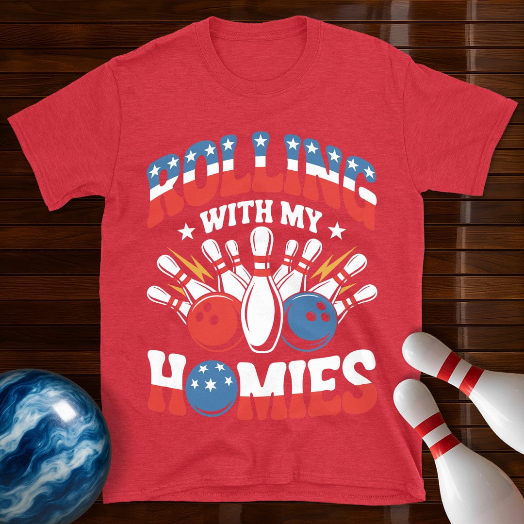 Rolling With My Homies USA T-Shirt