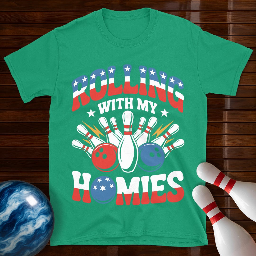 Rolling With My Homies USA T-Shirt