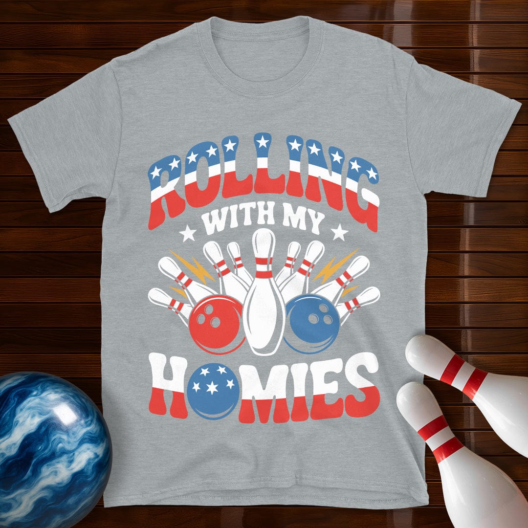 Rolling With My Homies USA T-Shirt