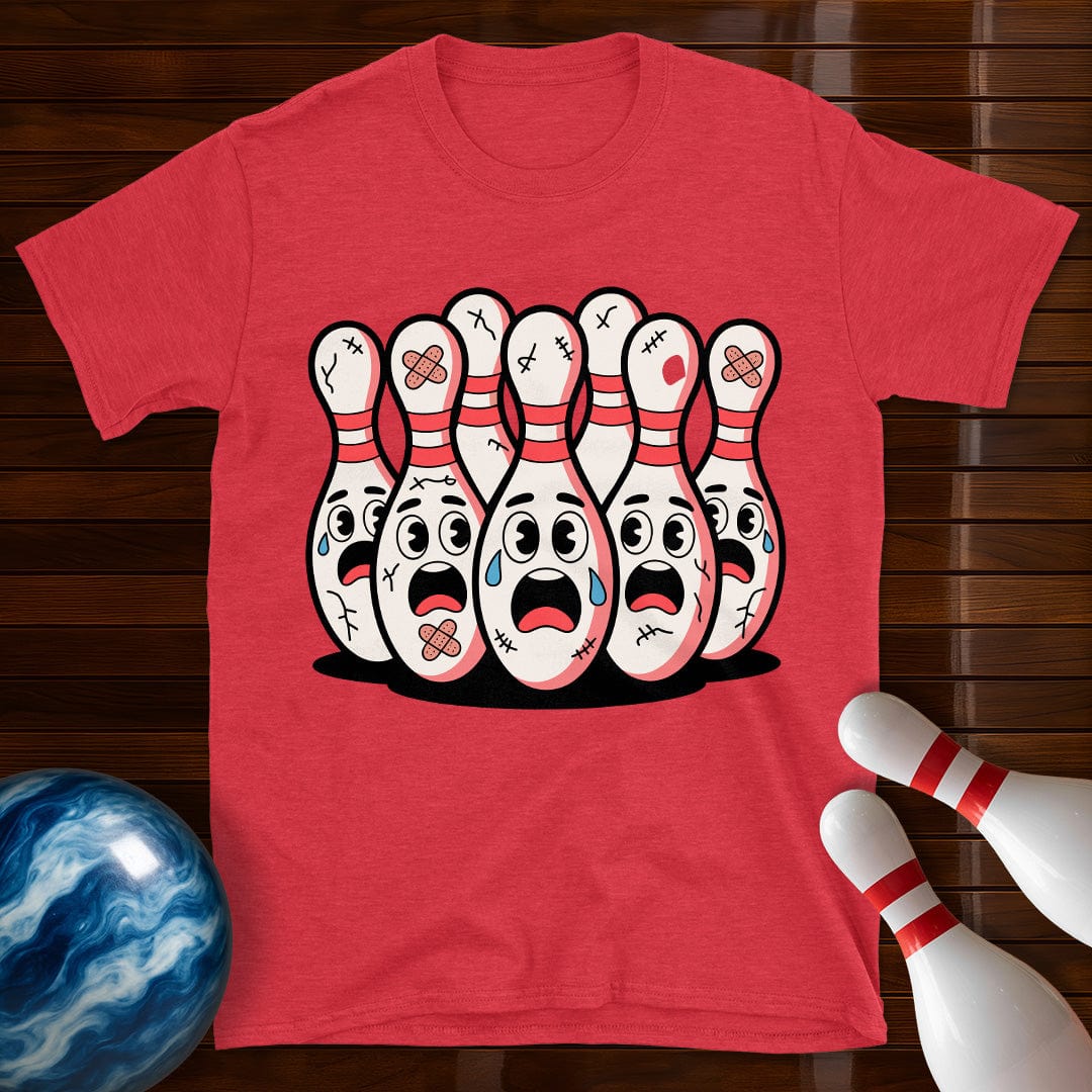 Scared Pins Bowling T-Shirt
