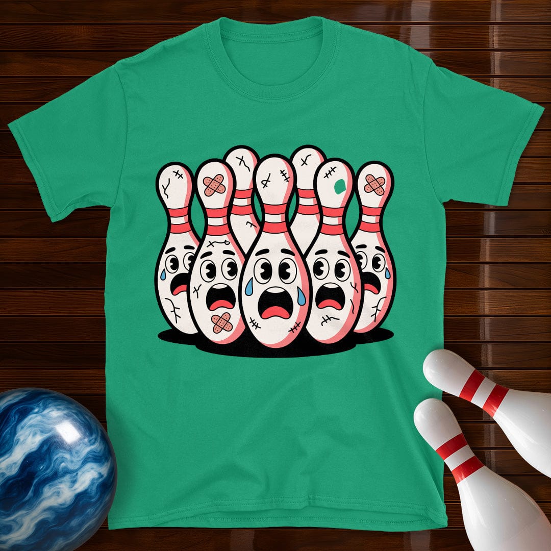 Scared Pins Bowling T-Shirt