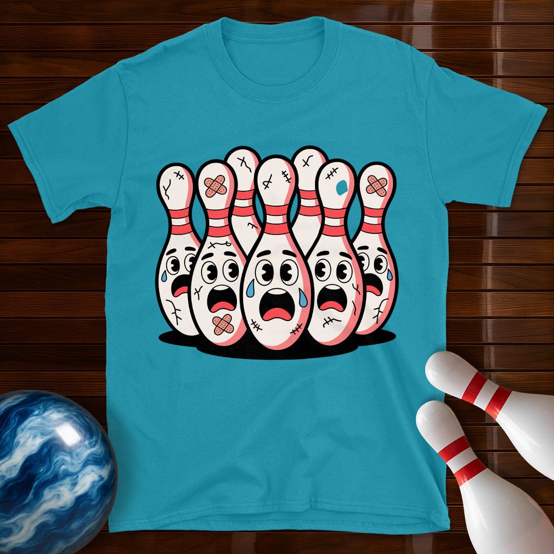 Scared Pins Bowling T-Shirt