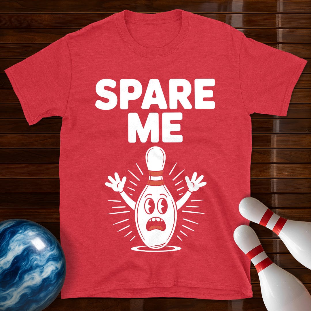 Spare Me Funny Bowling T-Shirt