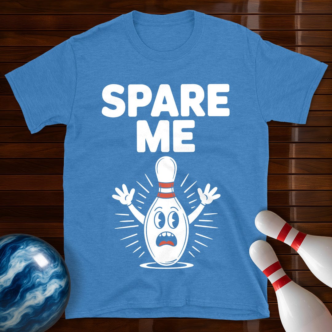 Spare Me Funny Bowling T-Shirt