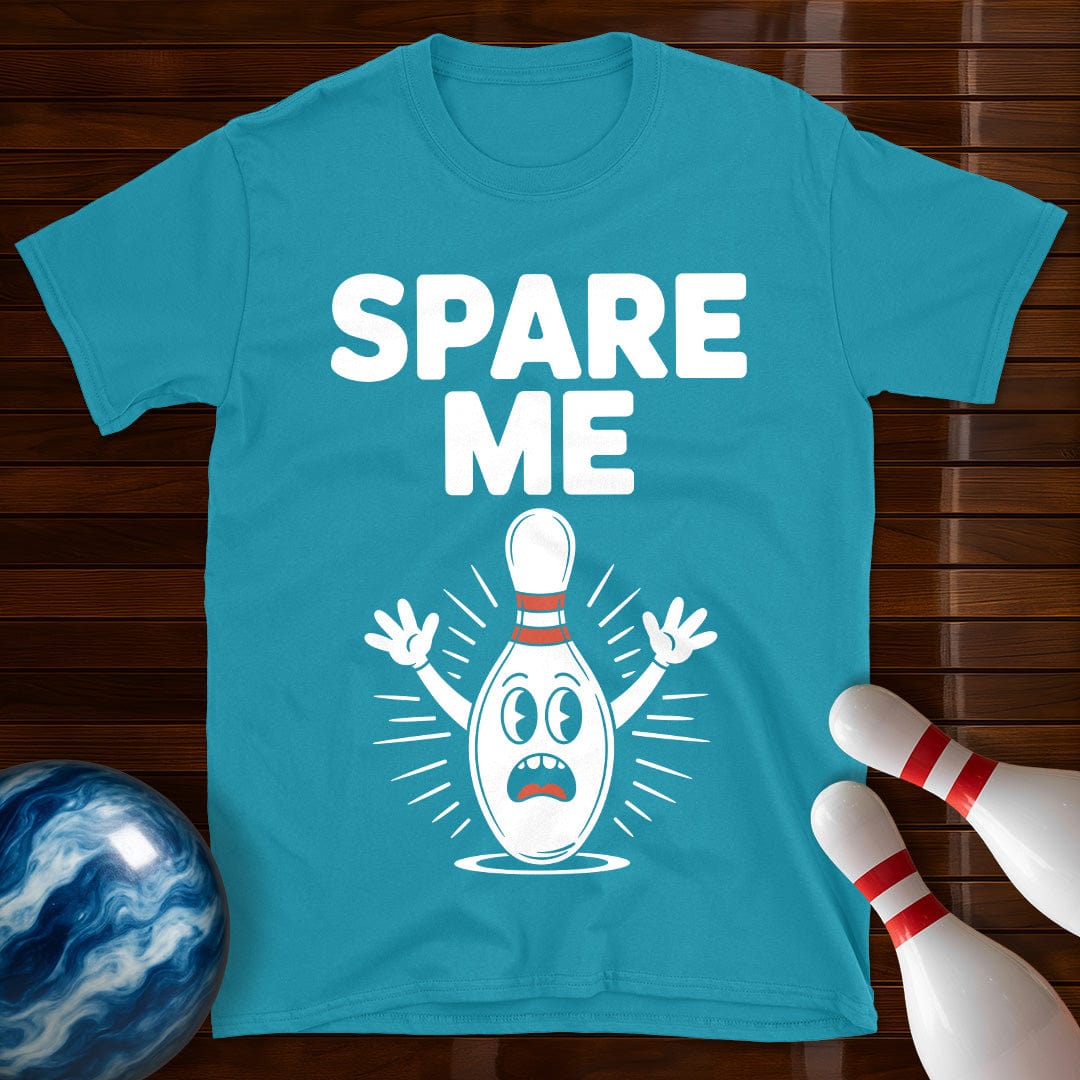 Spare Me Funny Bowling T-Shirt