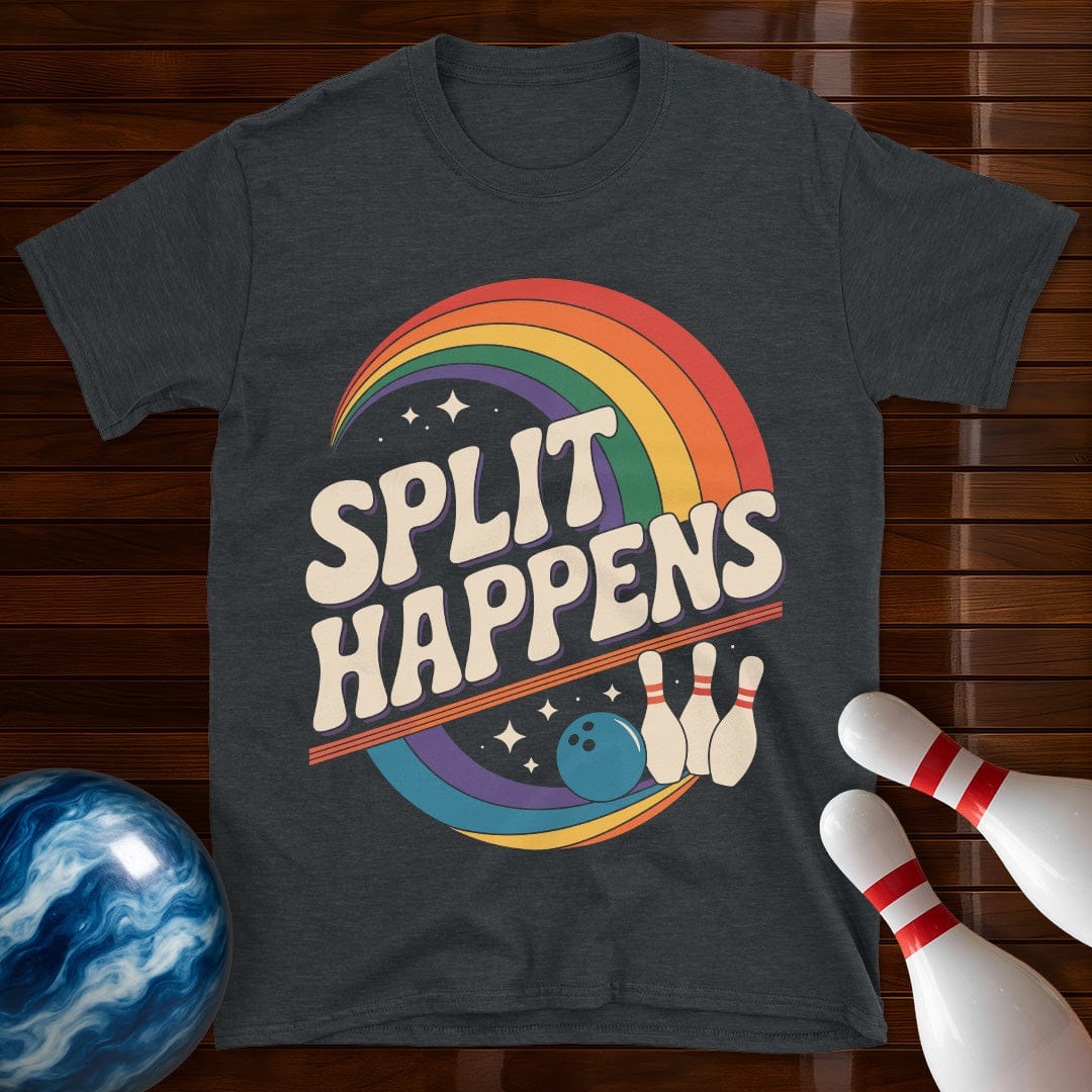 Split Happens Colorful Bowling Shirt