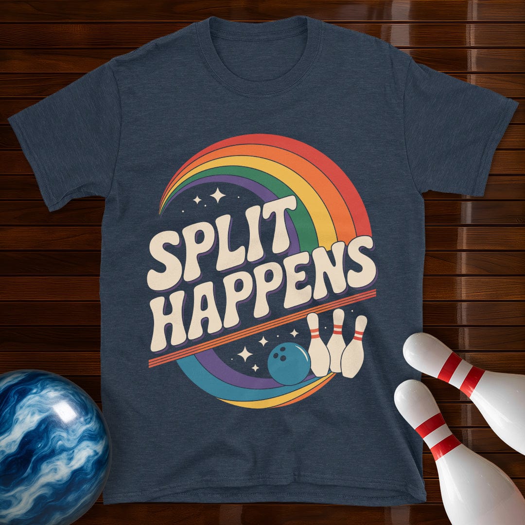 Split Happens Colorful Bowling Shirt