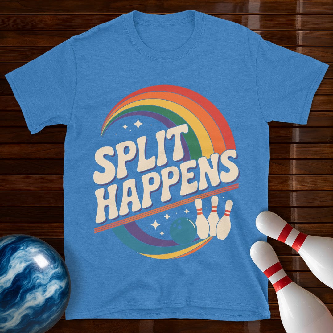 Split Happens Colorful Bowling Shirt