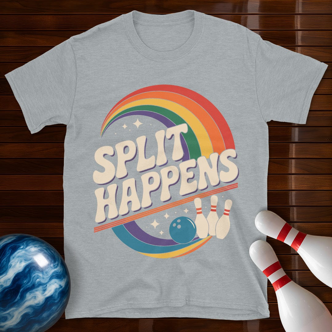 Split Happens Colorful Bowling Shirt