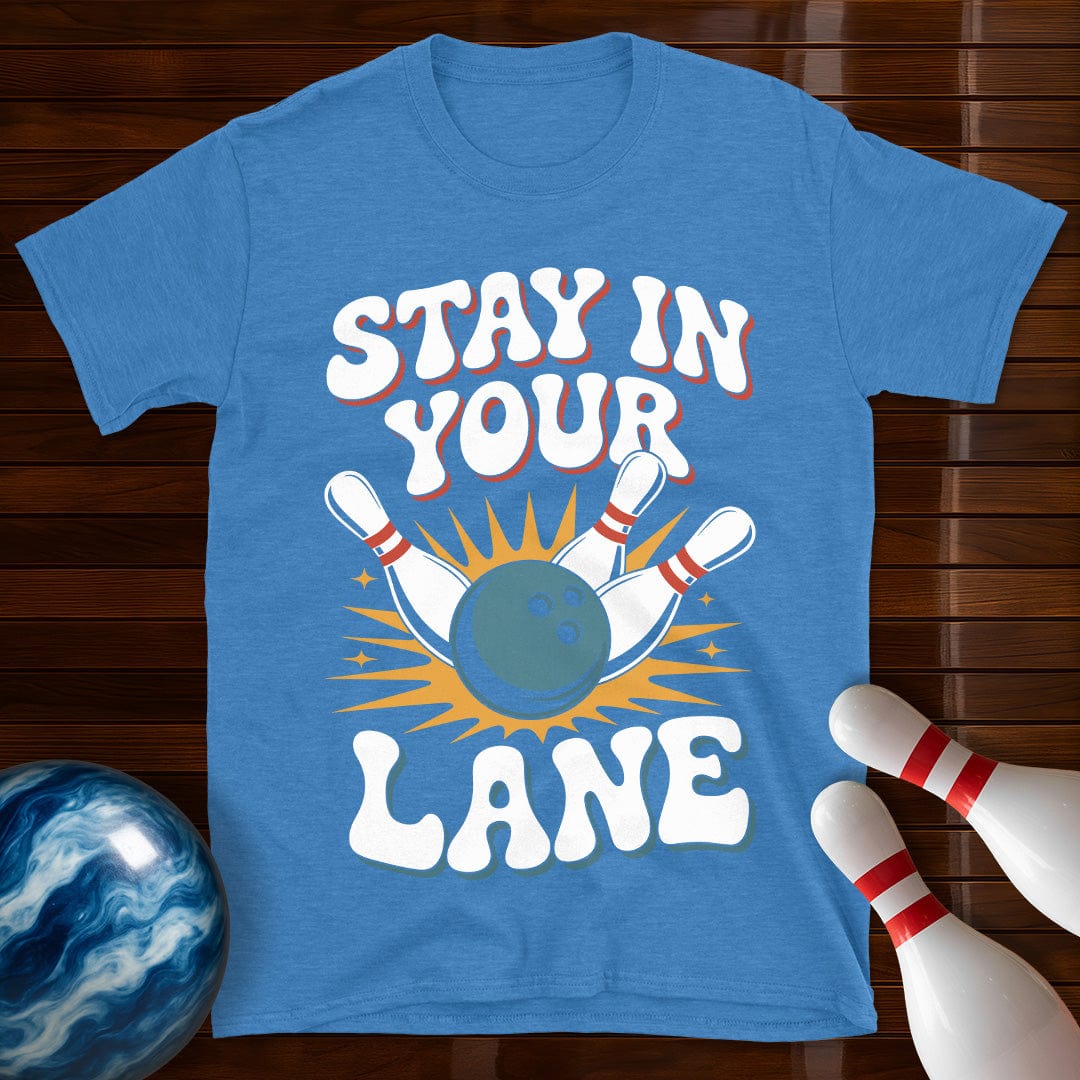 Stay In Your Lane Bowling Shirt